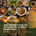 Your Plate's Footprint: Plant-Based vs. Meat-Based Diets