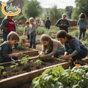 Garden magic with kids and the lessons of patience as they learn through growing plants.