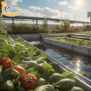 Aquaponics system empowering communities and promoting food security through sustainable agriculture.