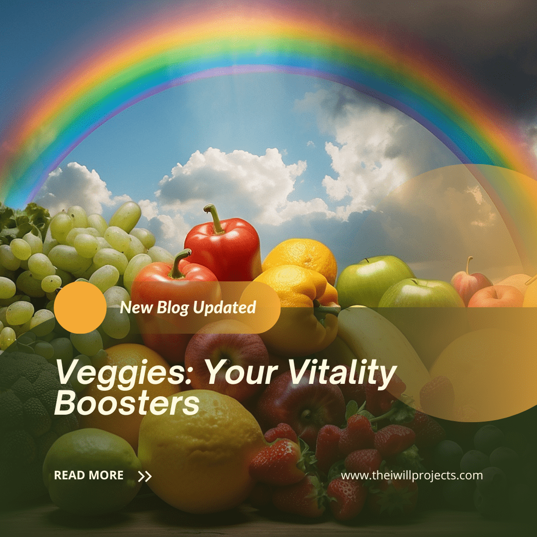 Fresh veggies symbolizing natural vitality boosters.