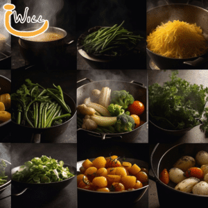 Raw vs. Cooked Vegetables comparison