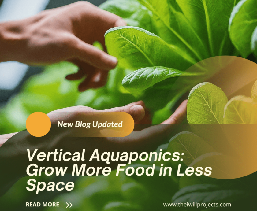 Vertical Aquaponics: Grow More Food in Less Space