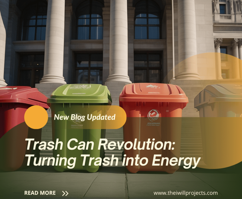 Trash Can Revolution: Turning Trash into Energy